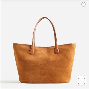 JCREW Berkeley Suede Tote- brand new with tags